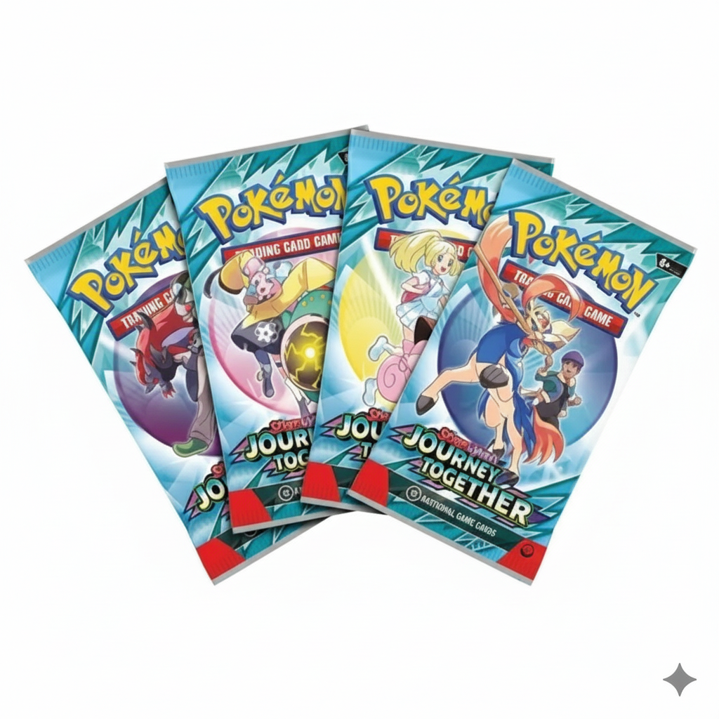 Pokémon TCG: Scarlet & Violet-Journey Together Booster Pack (10 Cards) — sealed Pokémon TCG booster pack