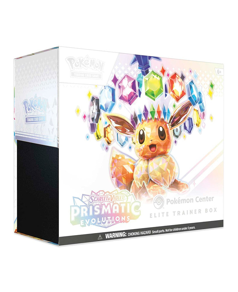 Pokémon TCG: Scarlet & Violet-Prismatic Evolutions POKEMON CENTER Elite Trainer Box