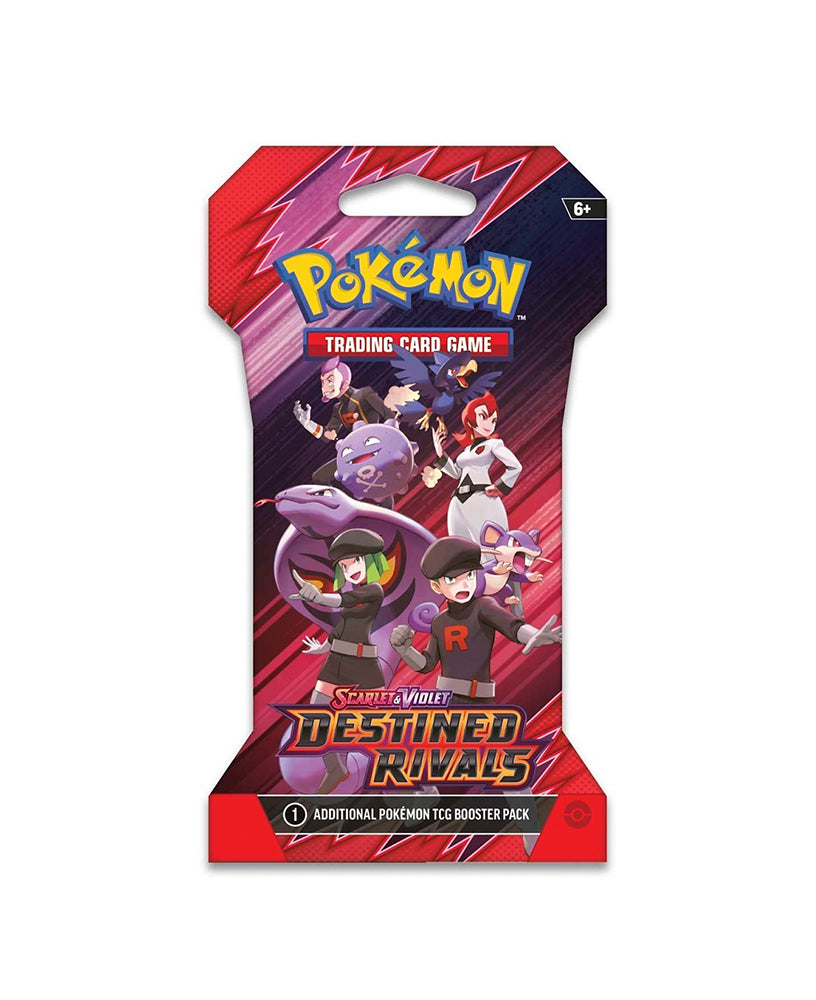 Pokémon TCG: Scarlet & Violet Destined Rivals Booster (Pack Art Varies) — back view