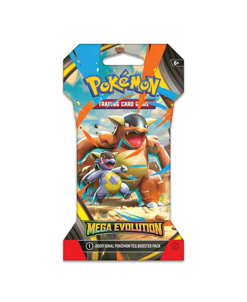 Pokemon ME1 Mega Evolution Booster Packs — back view