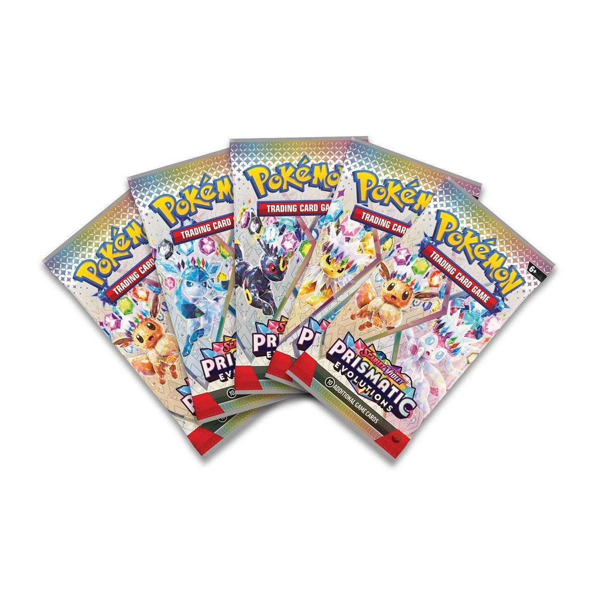 Pokémon TCG: Scarlet & Violet-Prismatic Evolutions Accessory Pouch Special Collection — back view
