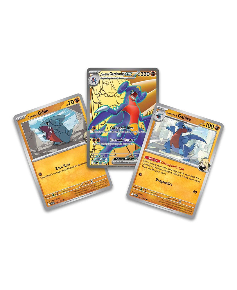 Pokémon Trading Card Game: Cynthia’s Garchomp Ex Premium Collection