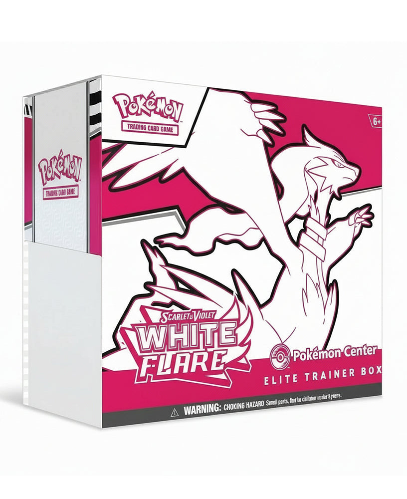 Scarlet & Violet—White Flare POKEMON CENTER Elite Trainer Box