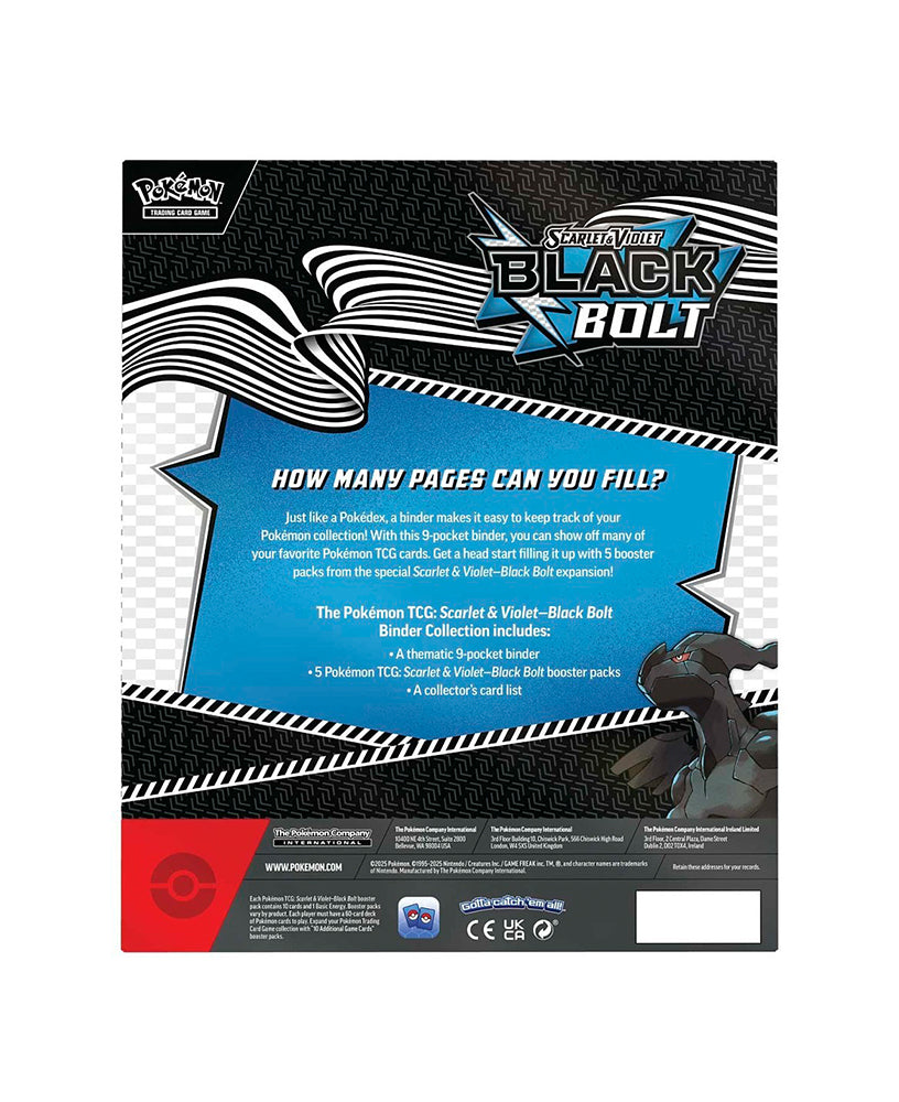 Scarlet & Violet-Black Bolt Binder Collection