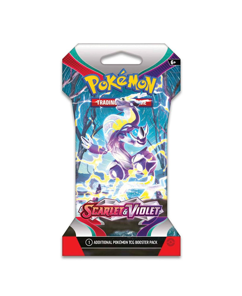 Pokémon TCG: Scarlet & Violet Booster Pack (10 Cards) — back view