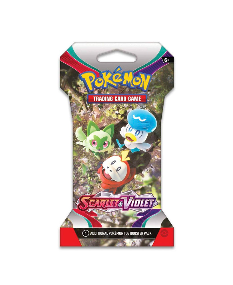 Pokémon TCG: Scarlet & Violet Booster Pack (10 Cards) — back view