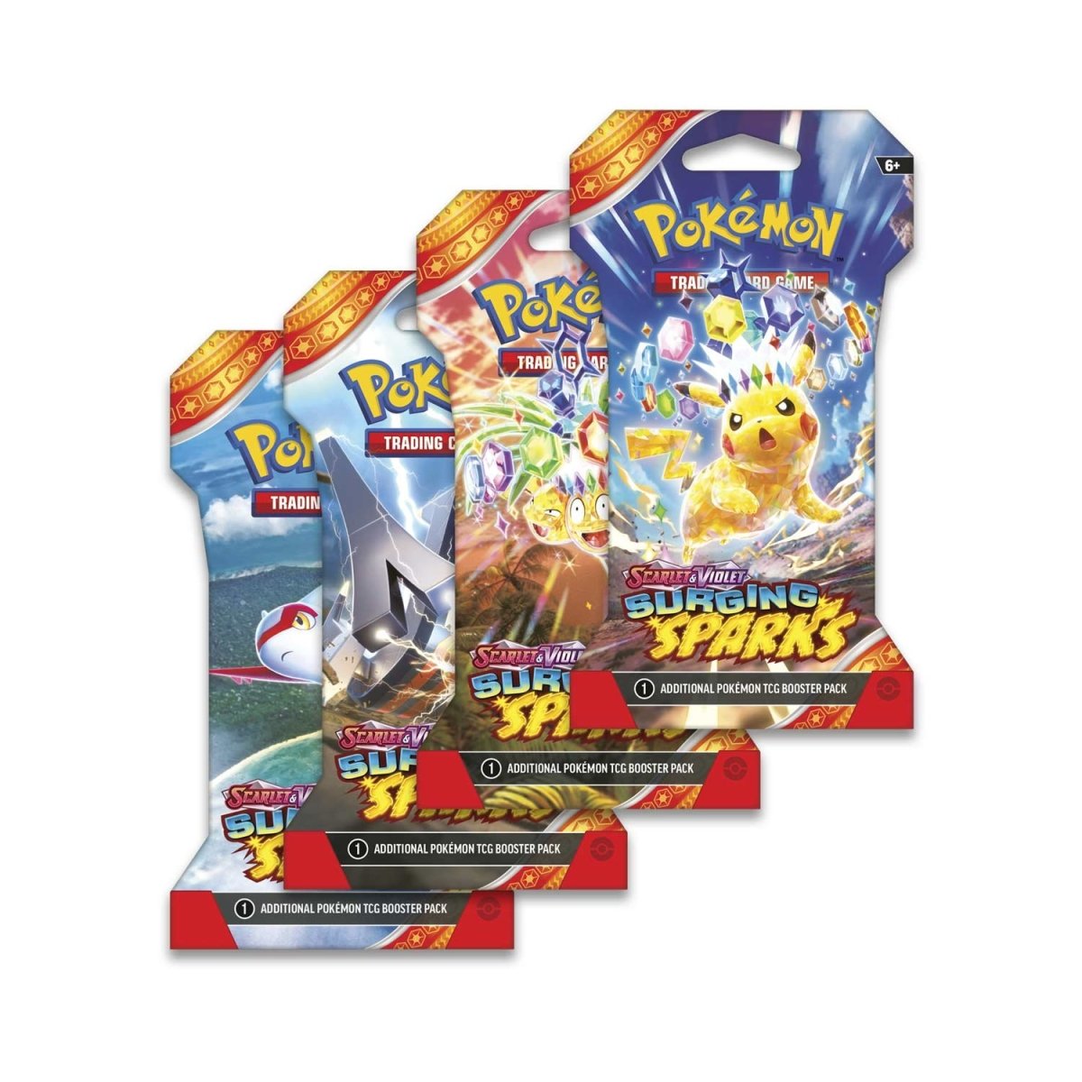 Surging Sparks Booster Pack — sealed Pokémon TCG booster pack