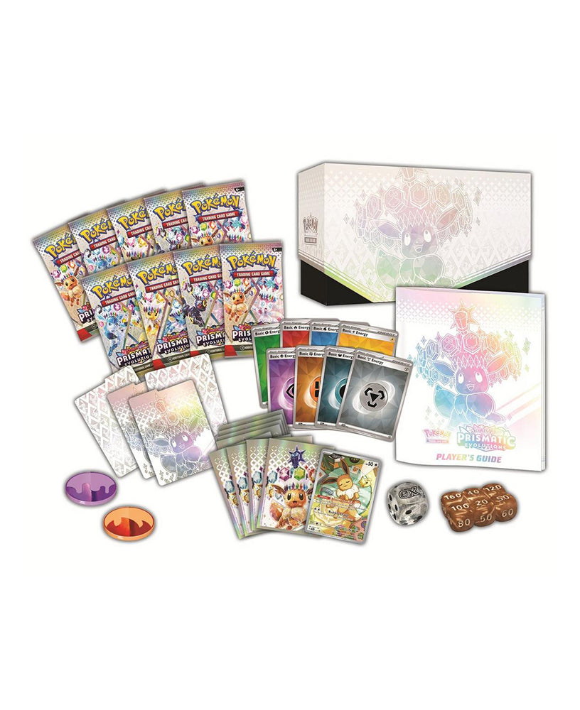 Pokémon TCG: Scarlet & Violet-Prismatic Evolutions POKEMON CENTER Elite Trainer Box