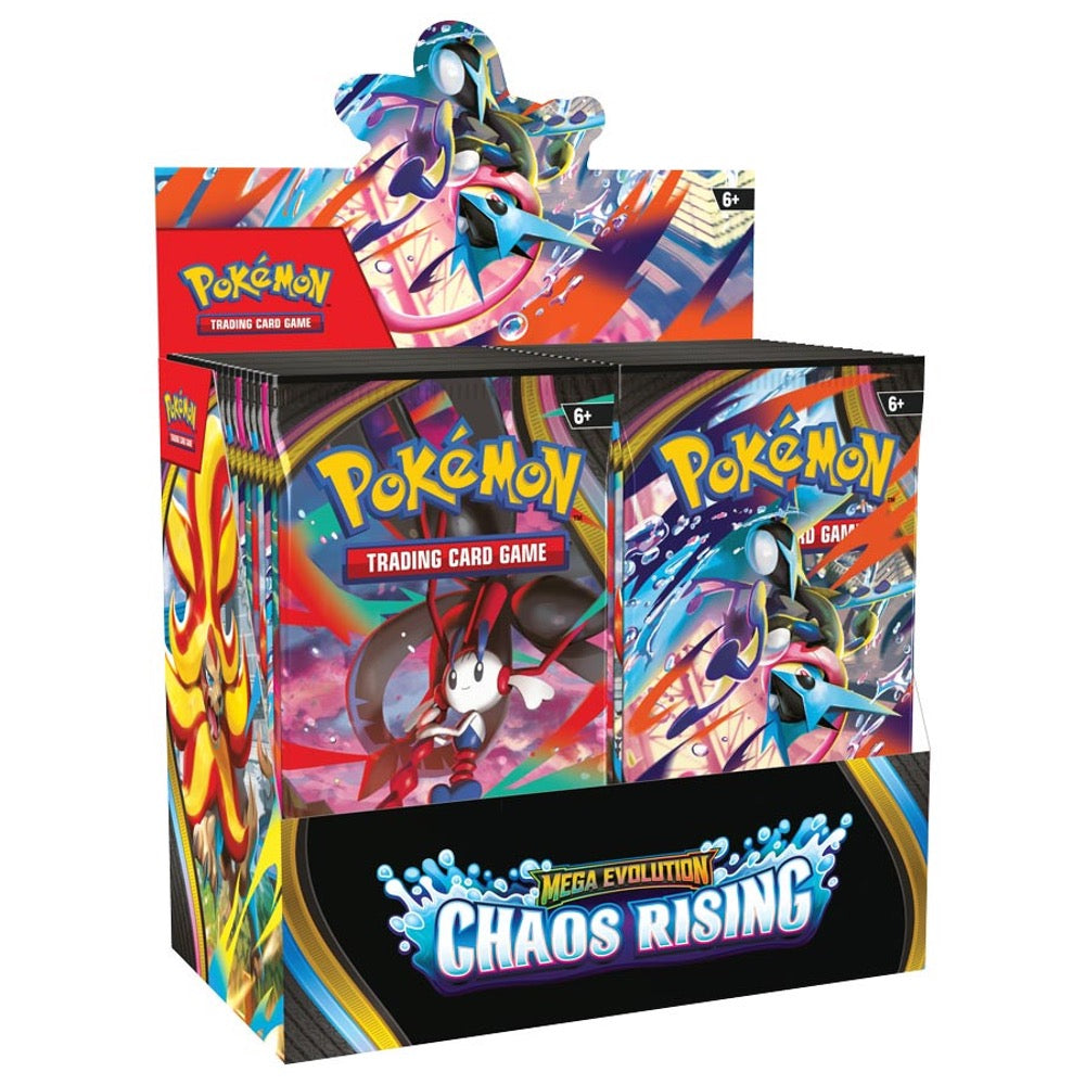 Pokémon TCG Mega Evolution Chaos Rising Booster Box - 36 packs