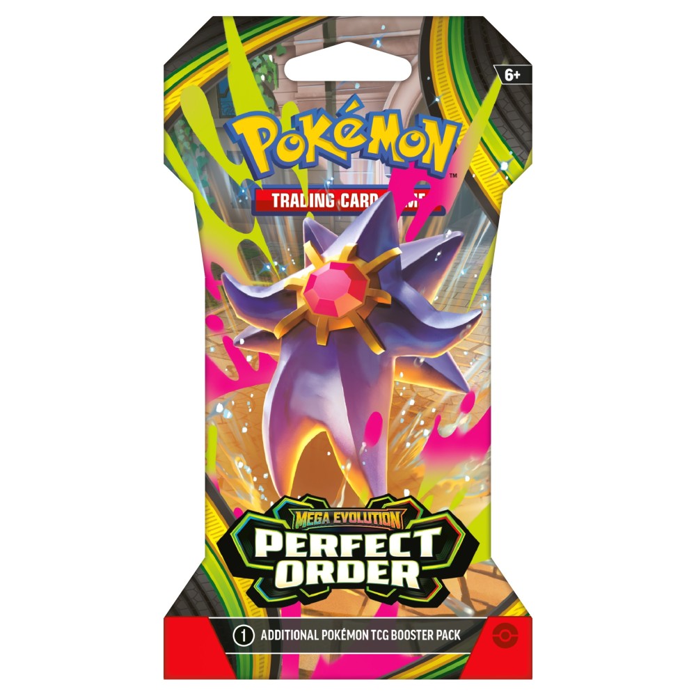 Pokemon TCG: Mega Evolution - Perfect Order Booster (Pack Art Varies) — back view