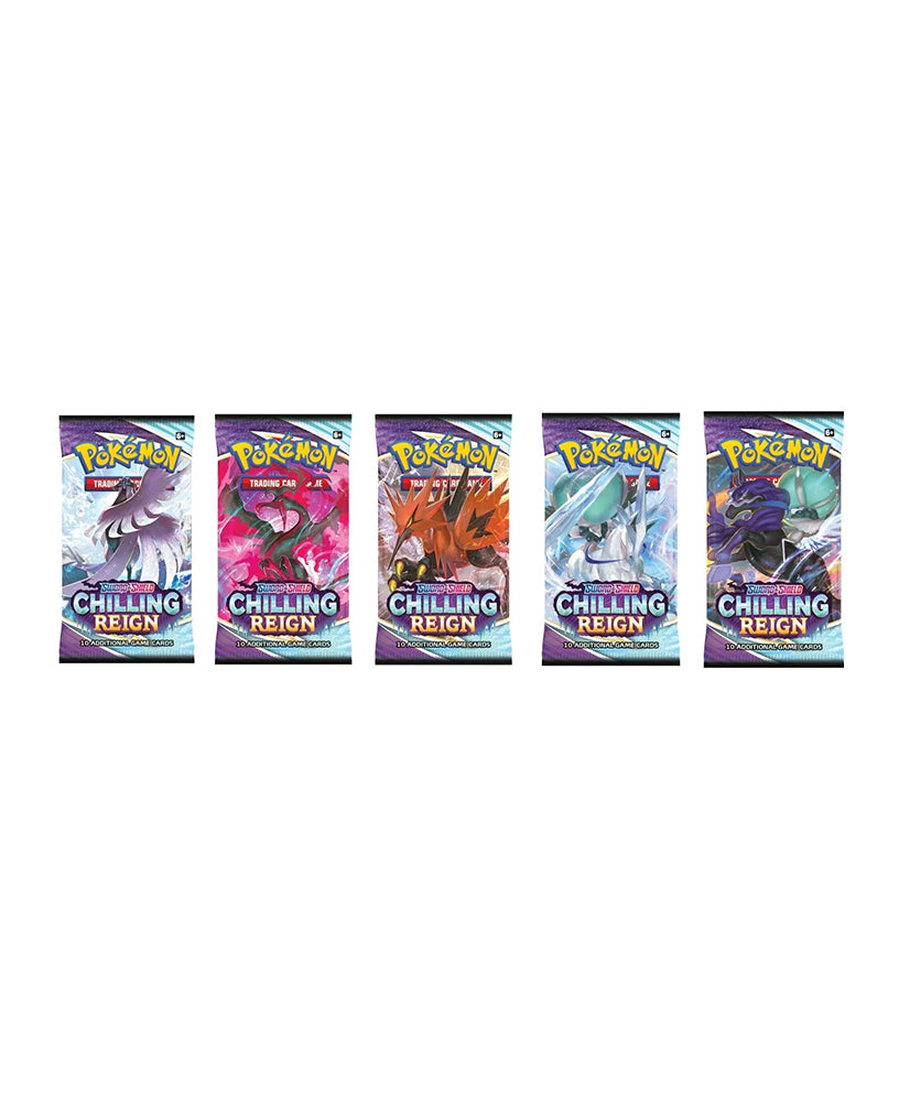 Chilling Reign Booster Pack — back view