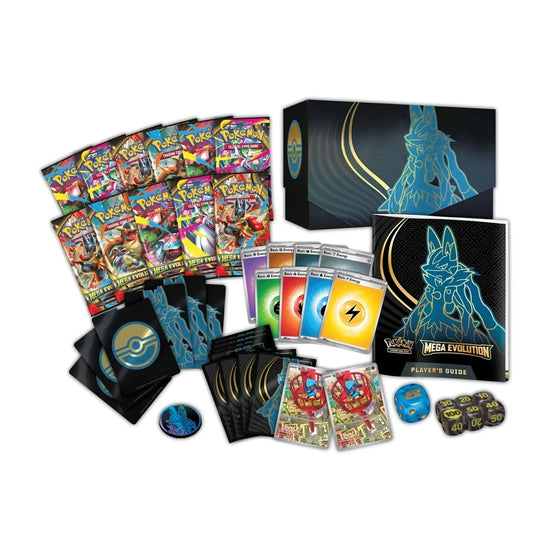Pokemon Trading Card Game Mega Evolution Elite Trainer Box Lucario