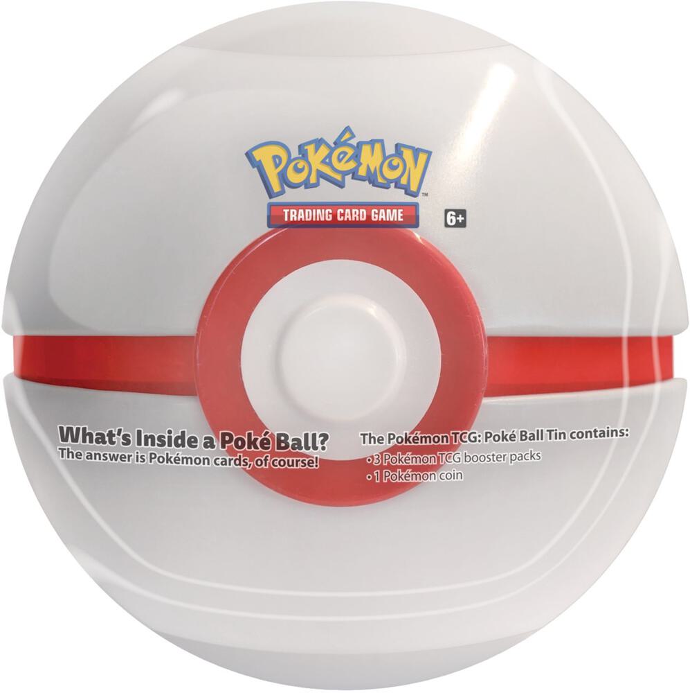 Pokemon TCG Poké Ball Tin [Premier Ball] - Sealed Collectible — sealed Pokémon TCG collector tin