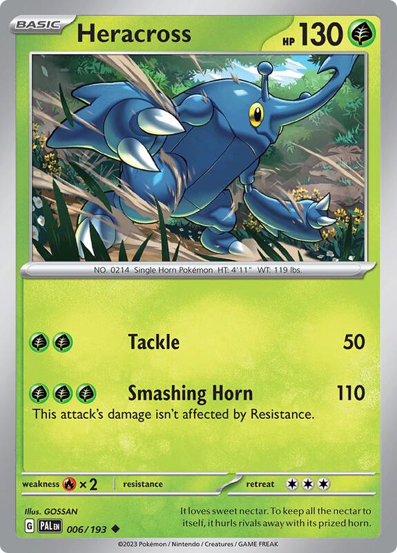 [PAL] Heracross 006/193 - Reverse Holo
