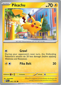[PAL] Pikachu 062/193 - Reverse Holo