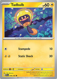 [PAL] Tadbulb 078/193 - Reverse Holo