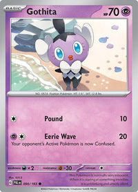[PAL] Gothita 090/193 - Reverse Holo
