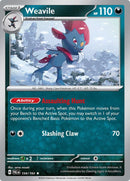 [PAL] Weavile 134/193 - Reverse Holo
