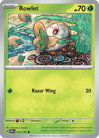 [OBF] Rowlet 013/197 - Reverse Holo