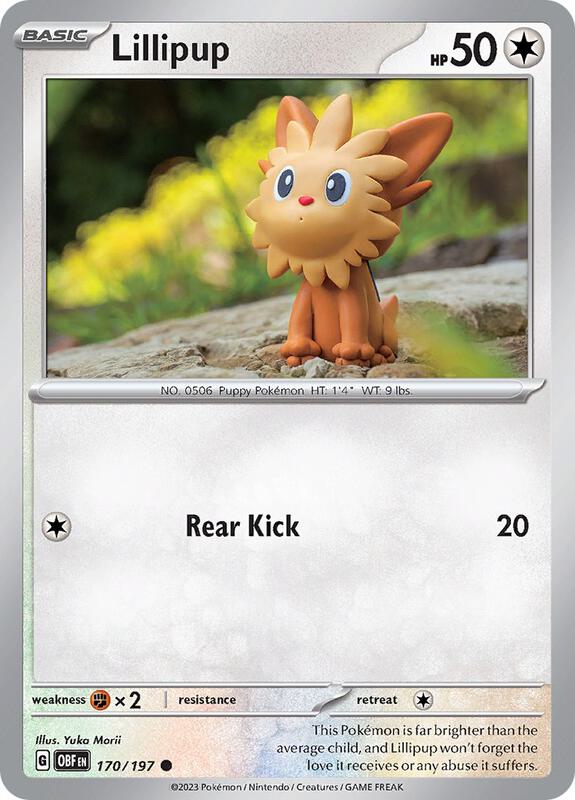 [OBF] Lillipup 170/197 - Reverse Holo