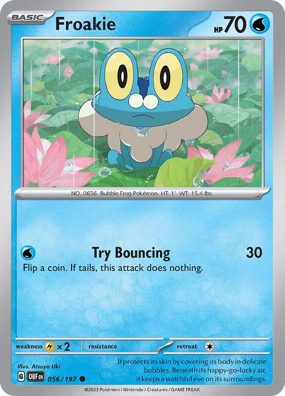 [OBF] Froakie 056/197 - Reverse Holo