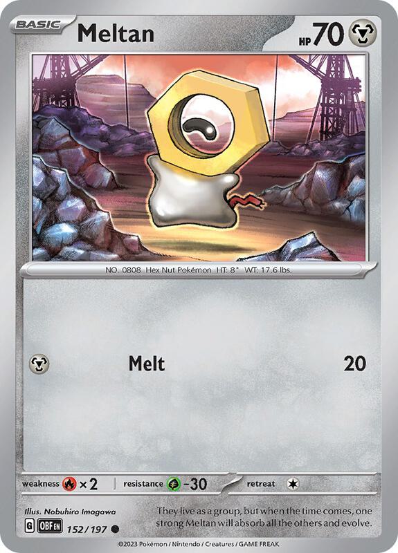 [OBF] Meltan 152/197 - Reverse Holo
