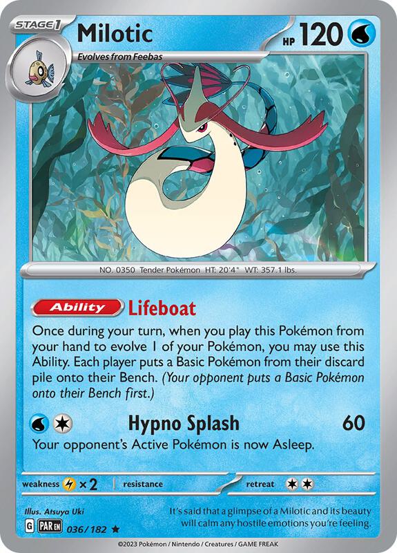[PAR] Milotic 036/182 - Holo
