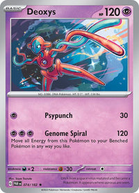 [PAR] Deoxys 074/182 - Holo