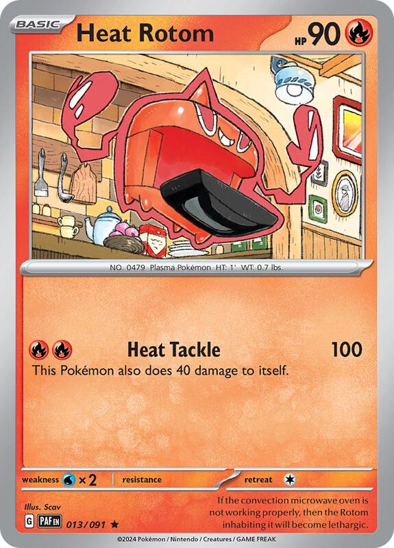 [PAF] Heat Rotom 013/091 - Holo