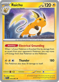 [PAF] Raichu 019/091 - Holo