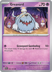 [PAF] Greavard 042/091 - Reverse Holo