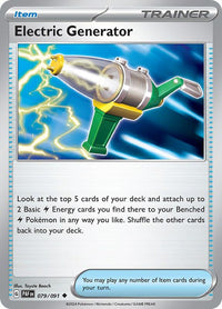 [PAF] Electric Generator 079/091