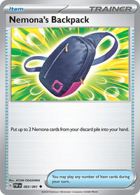 [PAF] Nemona's Backpack 083/091