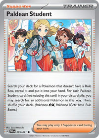 [PAF] Paldean Student 085/091 - Reverse Holo