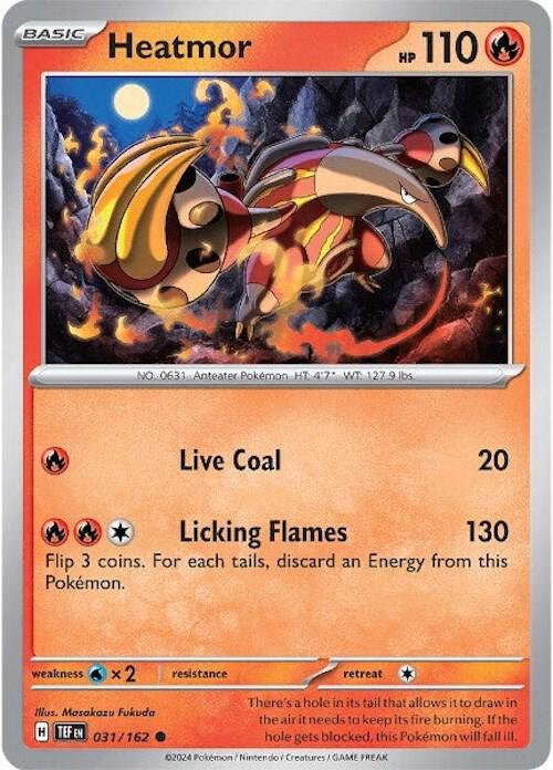 [TEF] Heatmor 031/162 - Reverse Holo