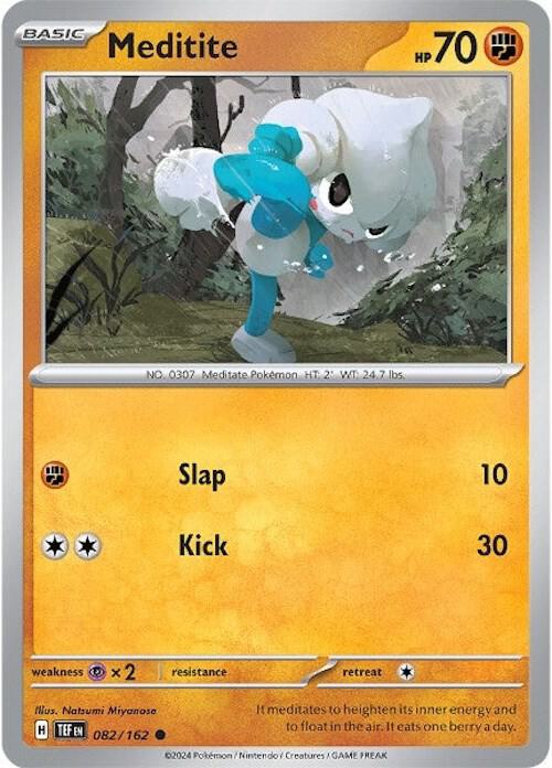 [TEF] Meditite 082/162 - Reverse Holo