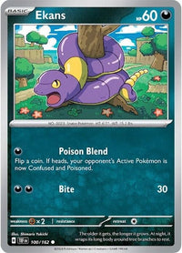 [TEF] Ekans 100/162 - Reverse Holo