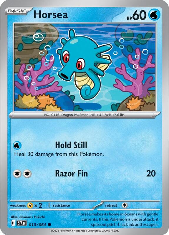 [SFA] Horsea 010/064 - Reverse Holo