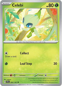 [SCR] Celebi 004/142 - Reverse Holo