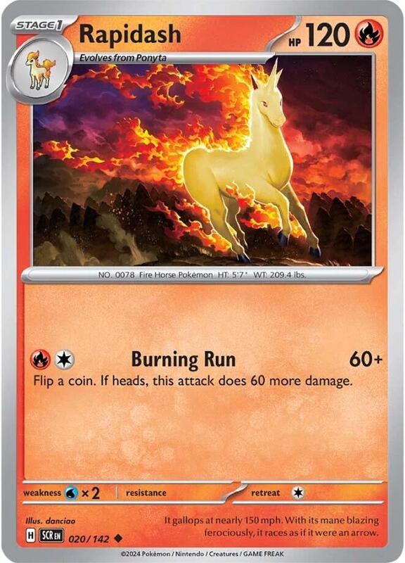 [SCR] Rapidash 020/142