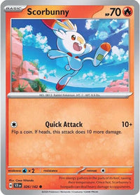 [SCR] Scorbunny 026/142 - Reverse Holo