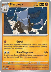 [SCR] Marowak 073/142 - Reverse Holo