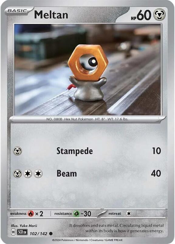 [SCR] Meltan 102/142 - Reverse Holo