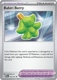 [SSP] Babiri Berry 163/191 - Reverse Holo