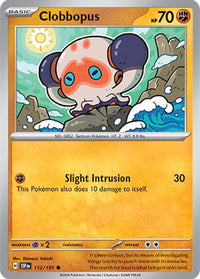 [SSP] Clobbopus 112/191 - Reverse Holo