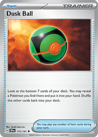 [SSP] Dusk Ball 175/191