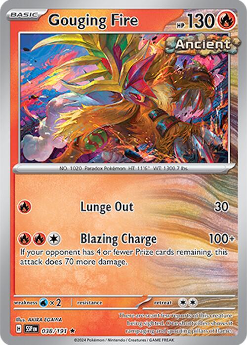 [SSP] Gouging Fire 038/191 - Holo