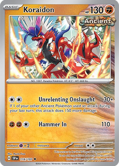[SSP] Koraidon 116/191