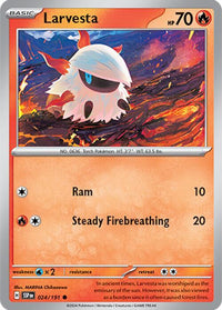 [SSP] Larvesta 024/191 - Reverse Holo
