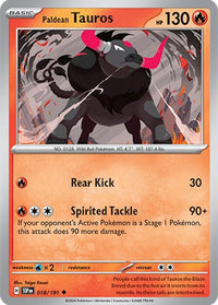 [SSP] Paldean Tauros 018/191